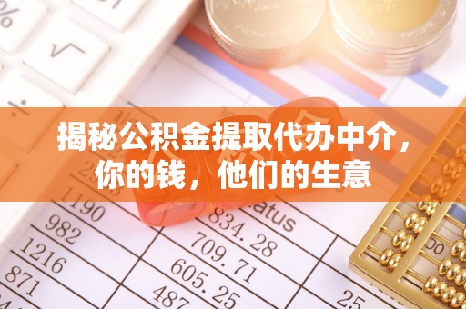南宫揭秘公积金提取代办中介，你的钱，他们的生意