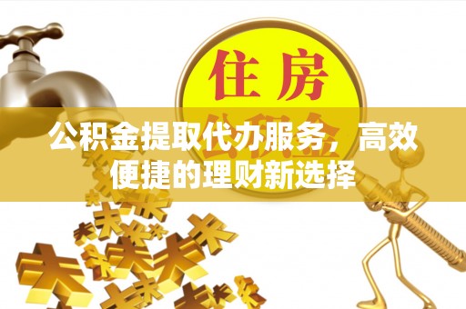 南宫公积金提取代办服务，高效便捷的理财新选择