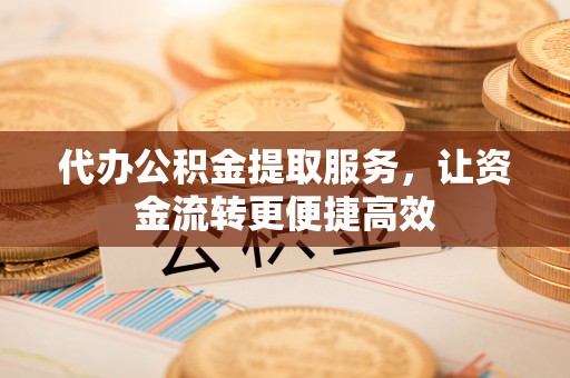 南宫代办公积金提取服务，让资金流转更便捷高效