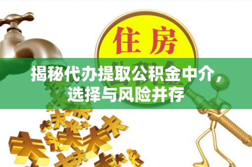 南宫揭秘代办提取公积金中介，选择与风险并存
