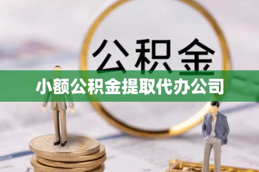 南宫小额公积金提取代办公司
