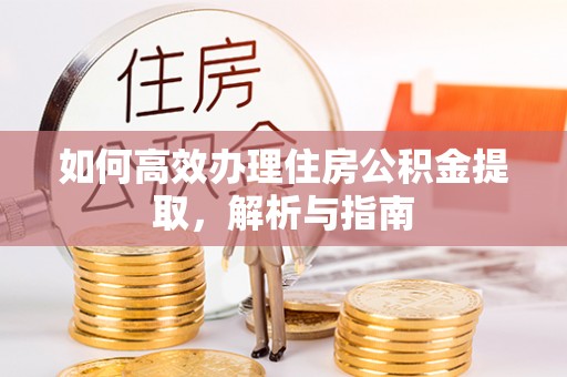 南宫如何高效办理住房公积金提取，解析与指南