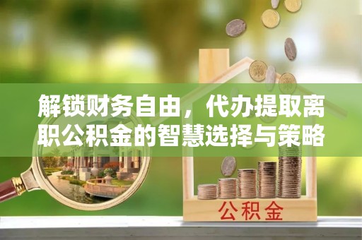南宫解锁财务自由，代办提取离职公积金的智慧选择与策略