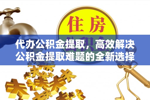 南宫代办公积金提取，高效解决公积金提取难题的全新选择