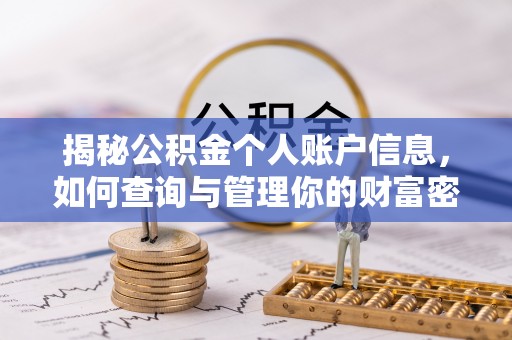 南宫揭秘公积金个人账户信息，如何查询与管理你的财富密码