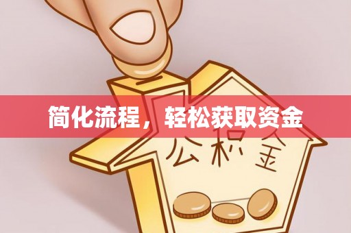 南宫简化流程，轻松获取资金
