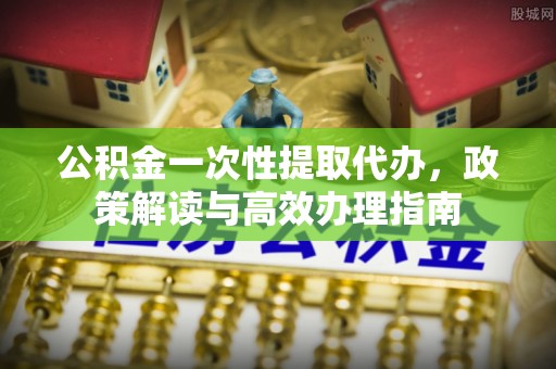 南宫公积金一次性提取代办，政策解读与高效办理指南