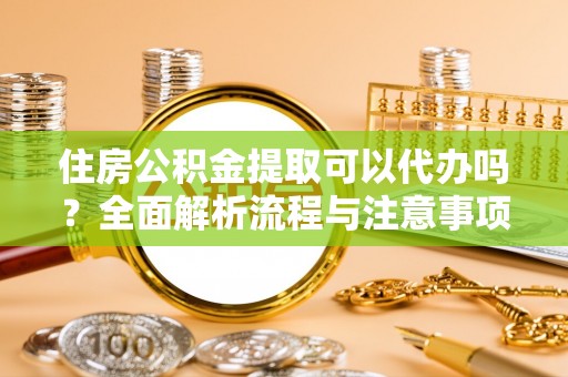 南宫住房公积金提取可以代办吗？全面解析流程与注意事项
