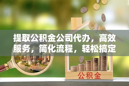 南宫提取公积金公司代办，高效服务，简化流程，轻松搞定资金难题