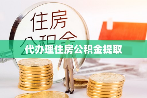 南宫代办理住房公积金提取